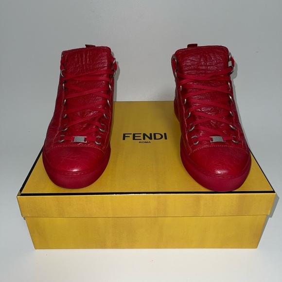 BALENCIAGA Men's leather sneakers! - Picture 7 of 12